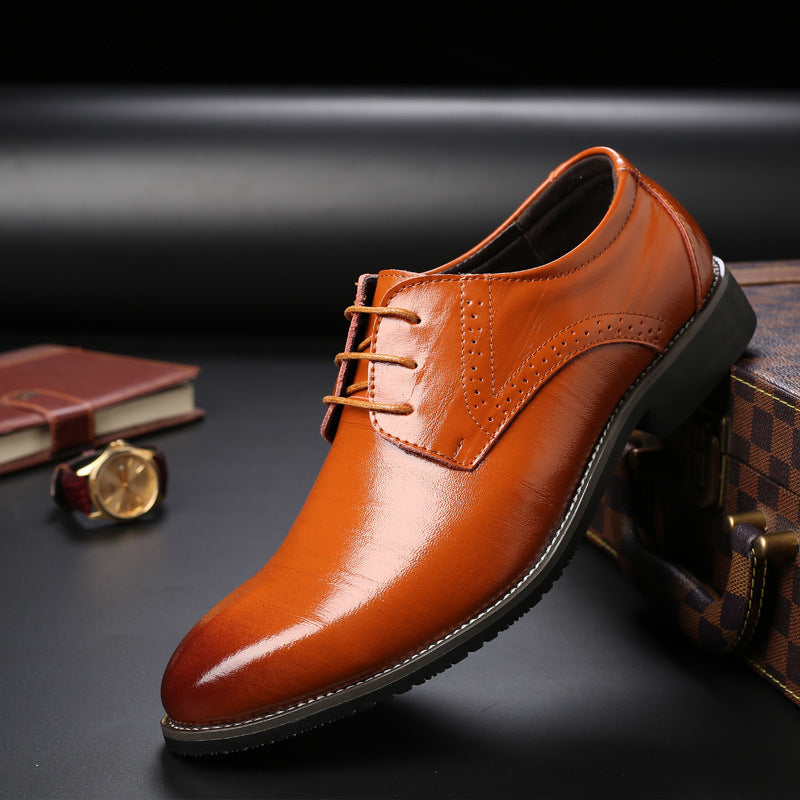 Men's Formal Business Lace-Up Shoes