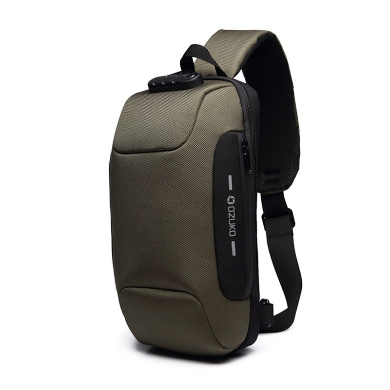 Multifunctional Anti-Theft Waterproof Chest Shoulder Bag