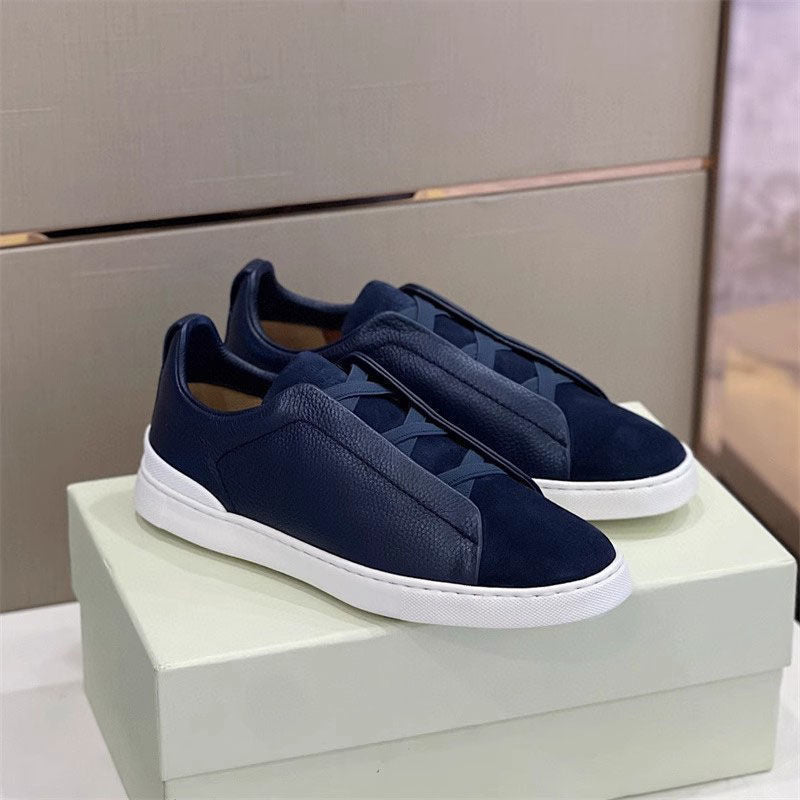 Men's Cross Elastic Band Board Shoes