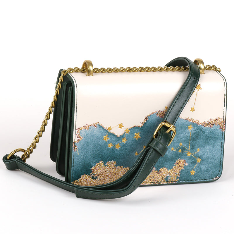 Atmospheric fashion leisure diagonal bag See size chart under “more details”
