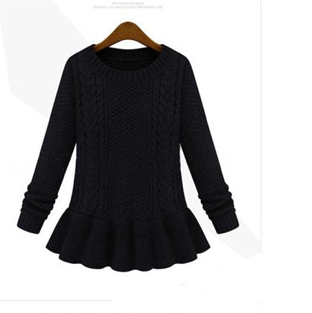 women o neck dress style sweater autumn winter sweaters
