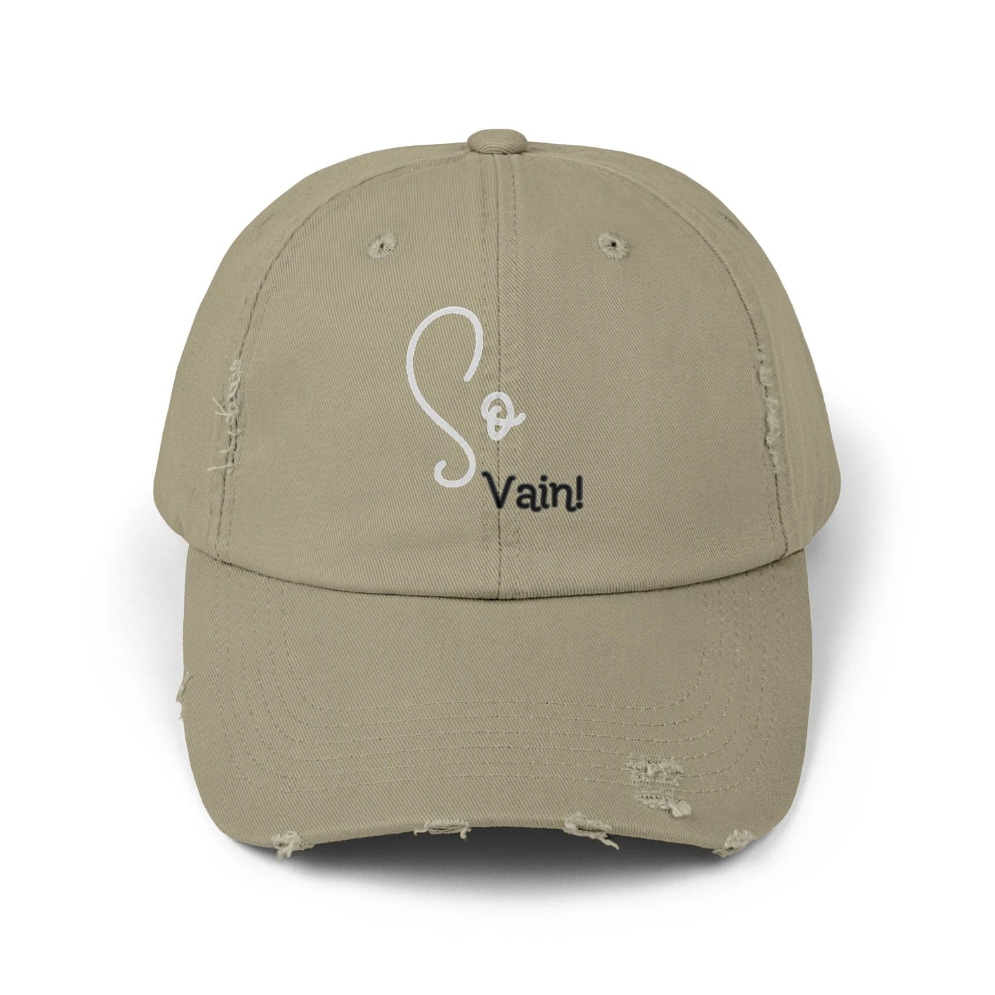 So vain Unisex Distressed Cap