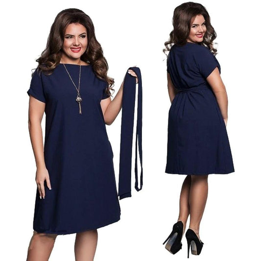 Vestido de talla grande para mujer