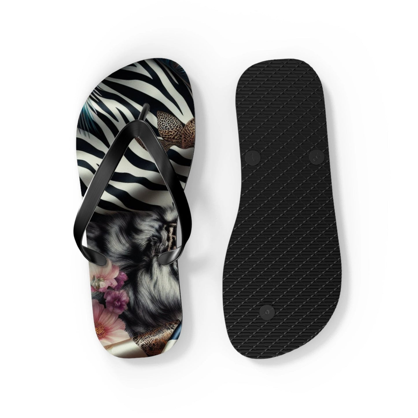 Boho Chic Flip Flops - Trendy Summer Footwear for Beach Days, Pool Parties, Casual Outings, Vacation Essentials, Gift for Her