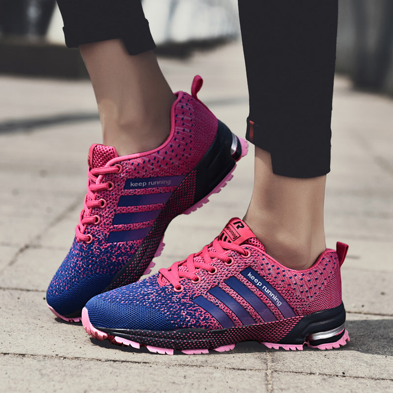 Sports Casual Fly Woven Sneakers