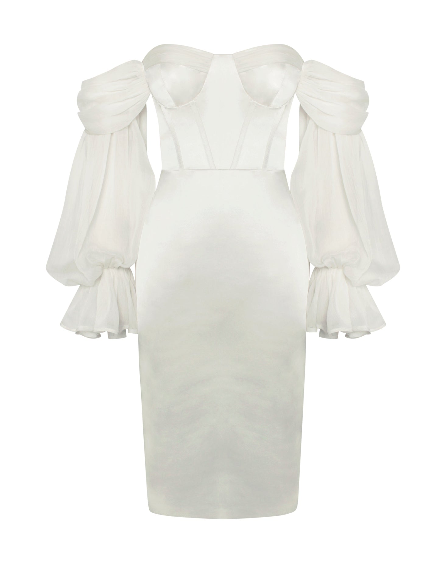 Vestido Lydia Escote Bardot - Miss Circle