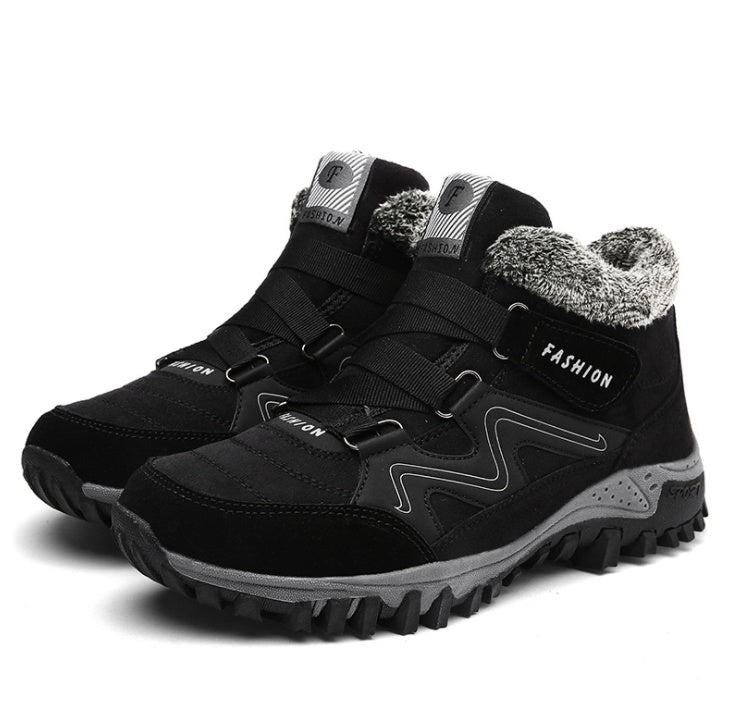 Women's Outdoor Snow Velvet Warm Flats
