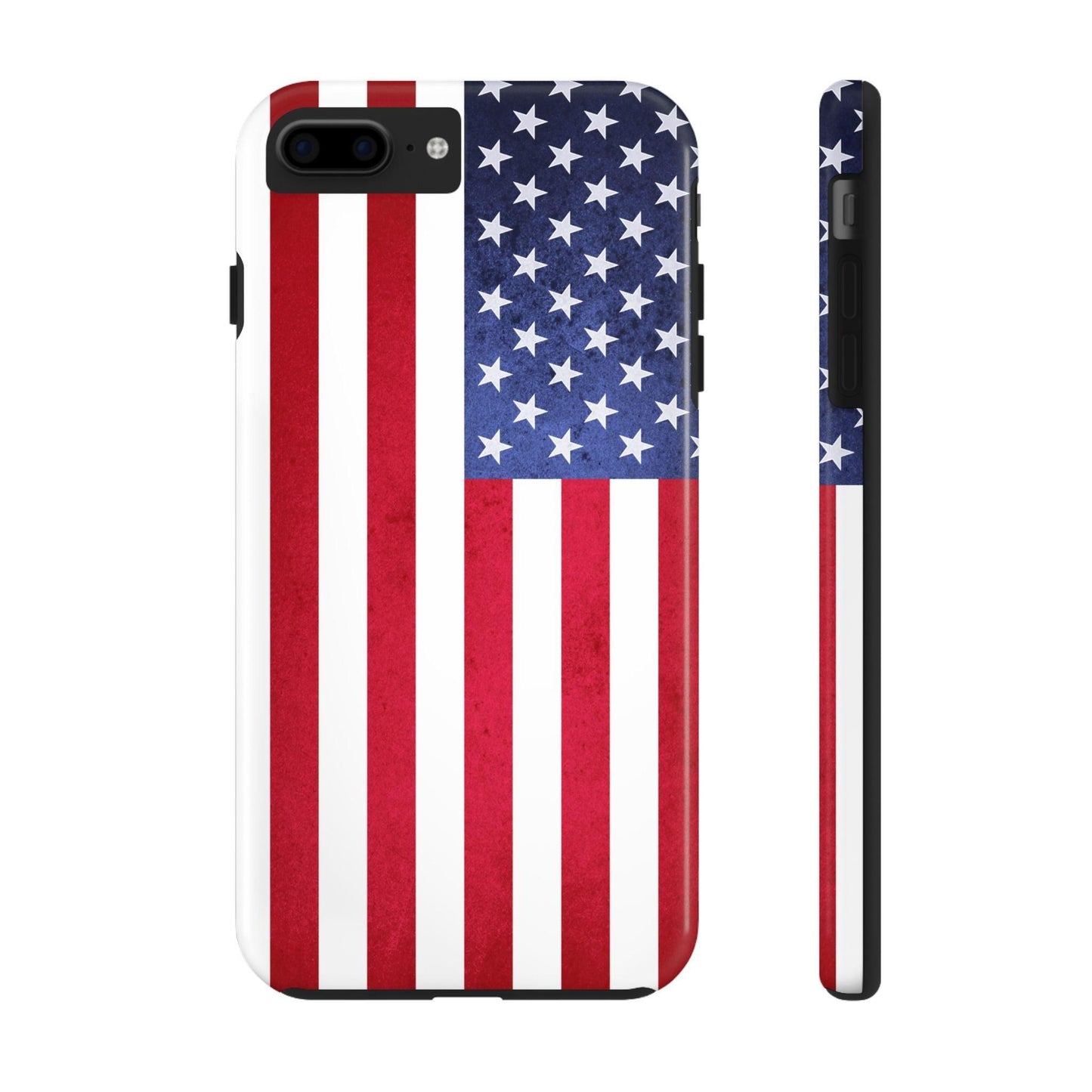 USA Flag Printed Tough Phone Cases