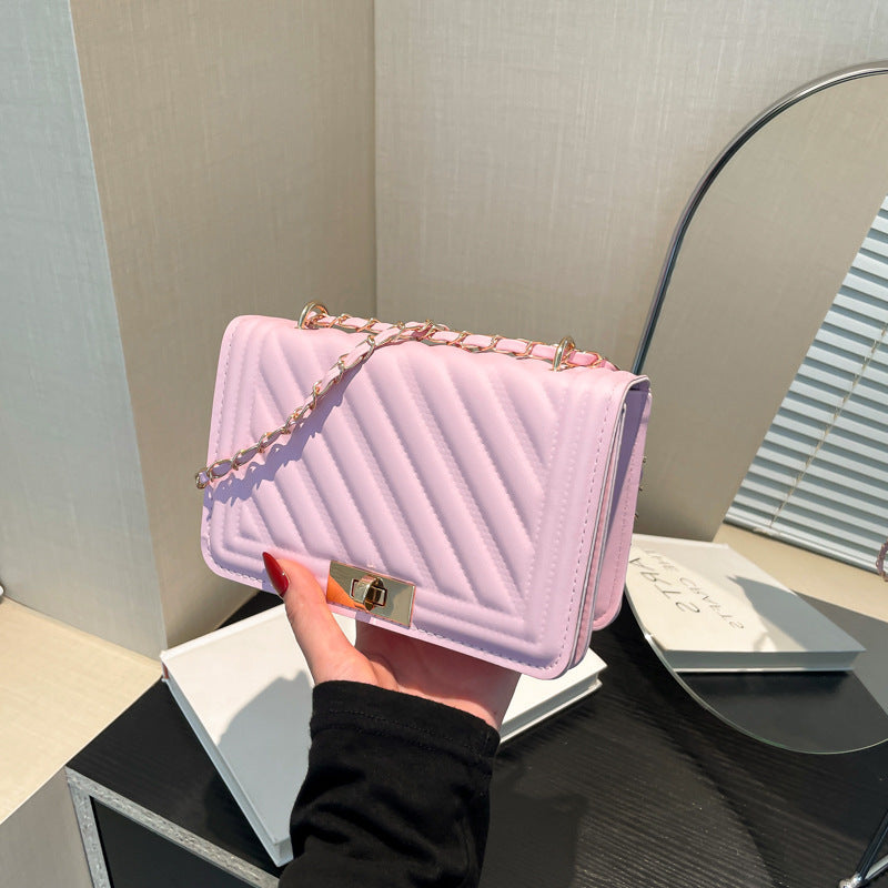 Fashionable Western-style Minimalist Casual Single-shoulder Crossbody Bag See size chart under “more details”
