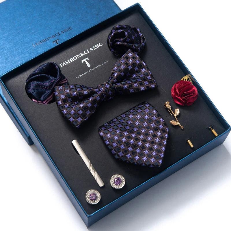 Men's 8-piece Tie Set