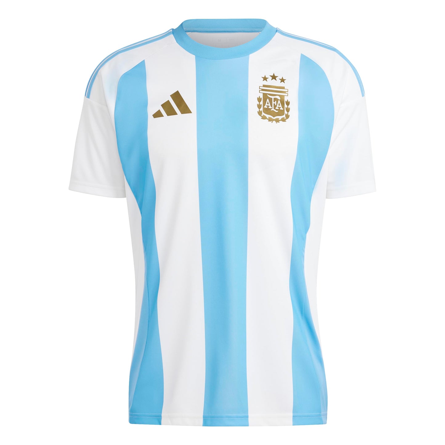 adidas Mens Argentina 2024 Home Fan Jersey White/Blue Burst Medium