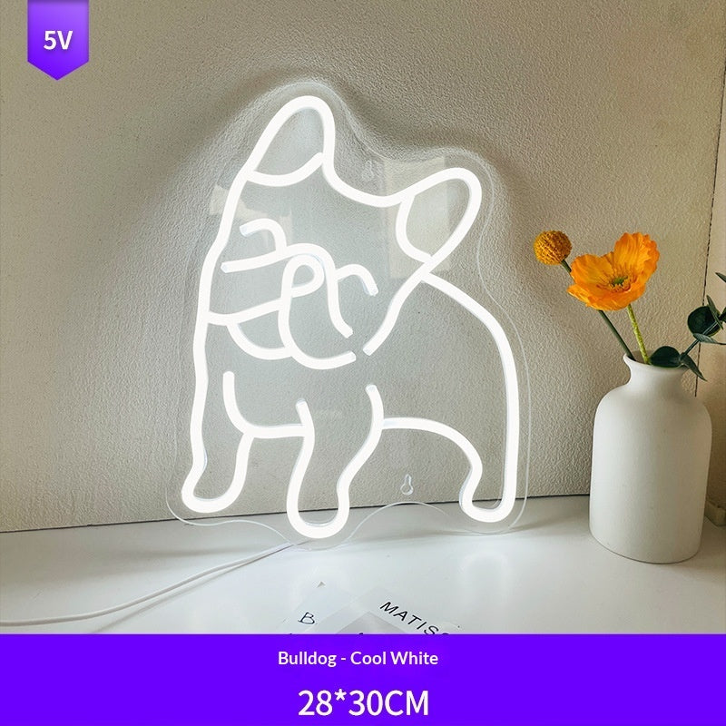 Acrylic Neon LED Decor For Kids Rooms