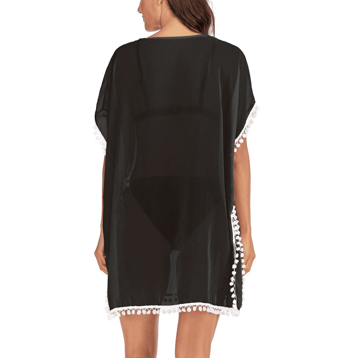 Women's Beautiful Butterflies Chiffon Beach Coverup