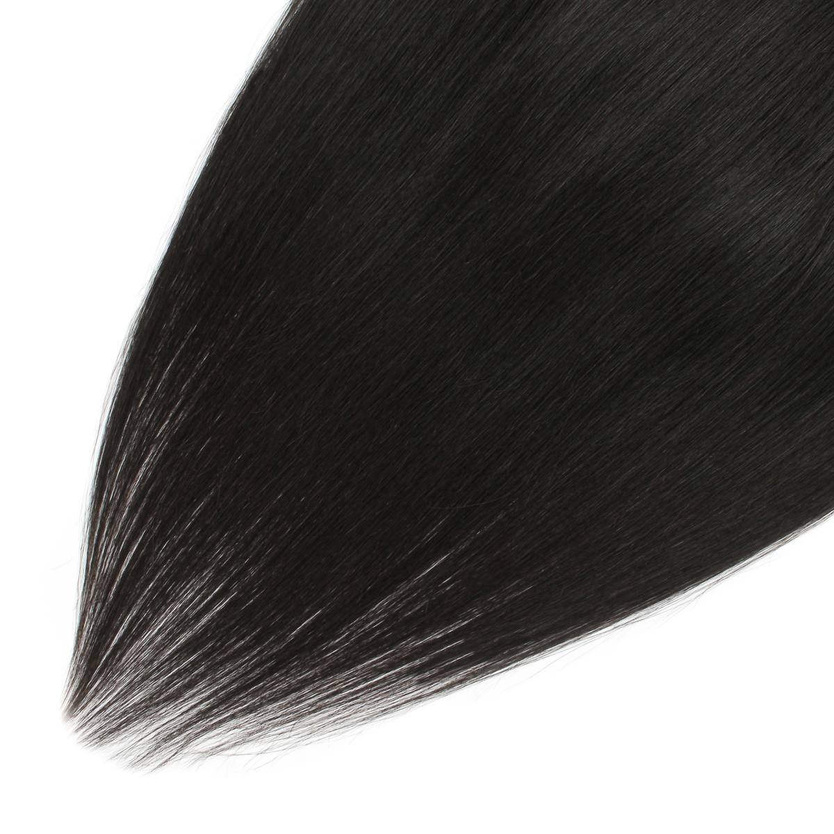 Frontal de Cabello Humano Liso HD Lace de 13x6