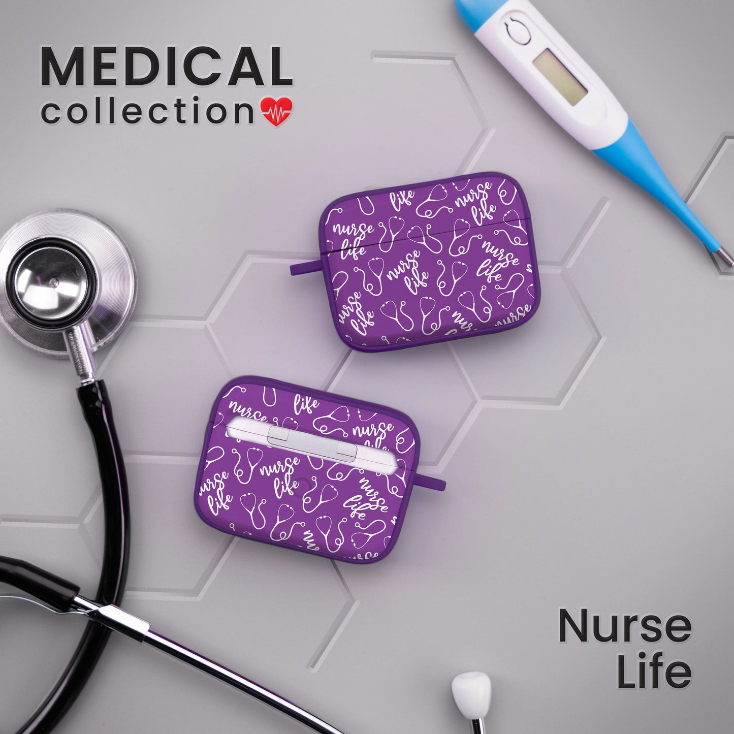 Nursing HDX Apple AirPods Pro 1 & 2 Case Cover