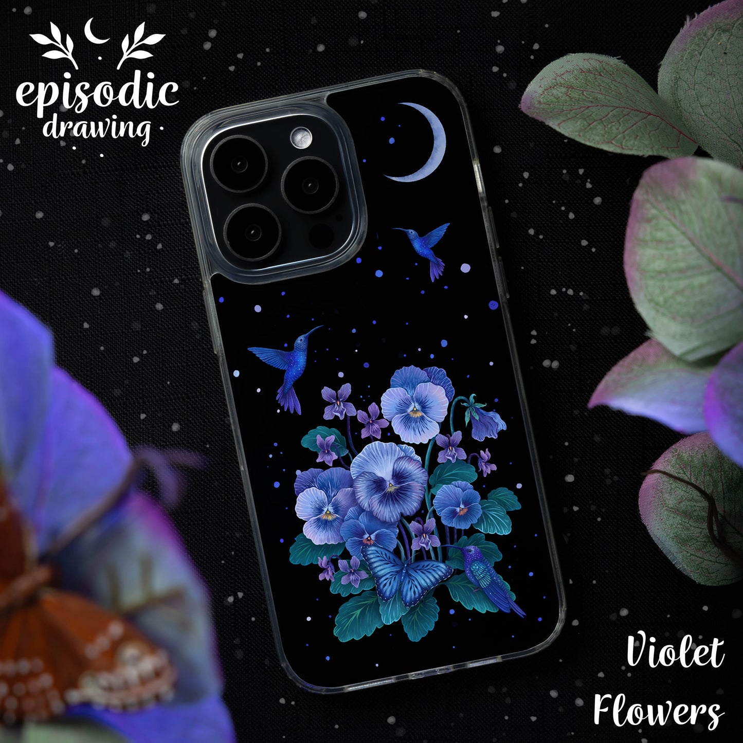 Episodic Drawing Enchanted Collection HD Apple iPhone 15 Series Mag-Safe Phone Case