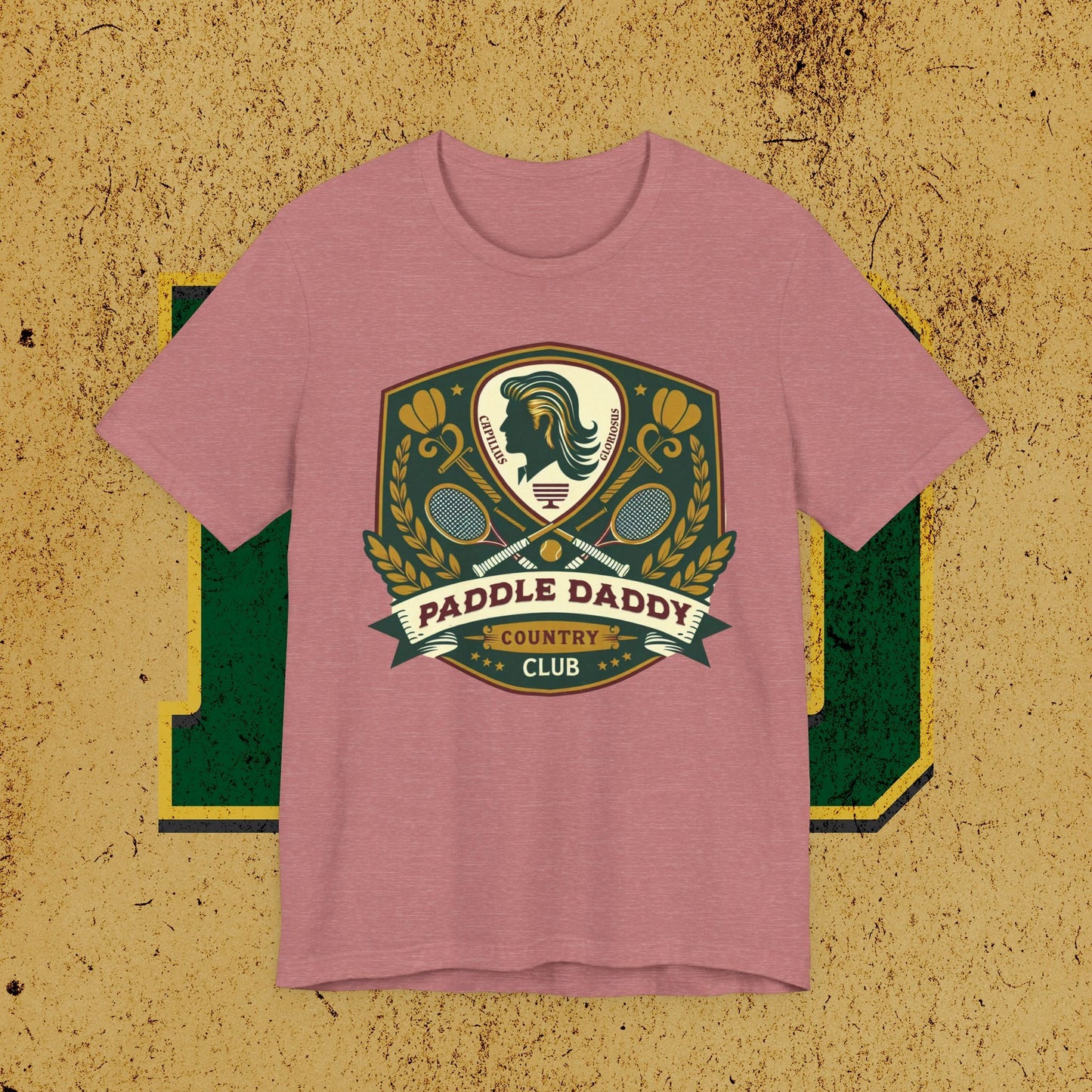 Paddle Daddy Country Club Tee  Where Prestige Meets Pickleball and Dad Jokes