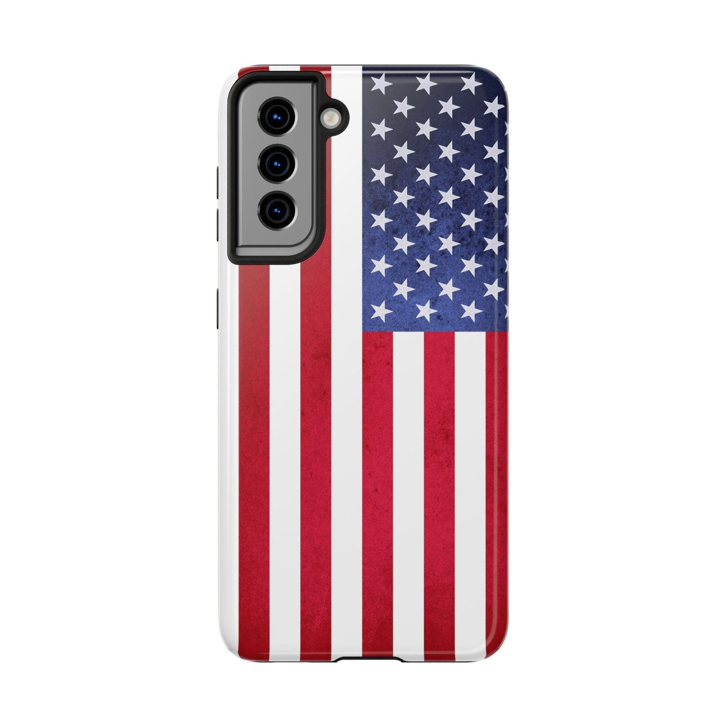 USA Flag Printed Tough Phone Cases