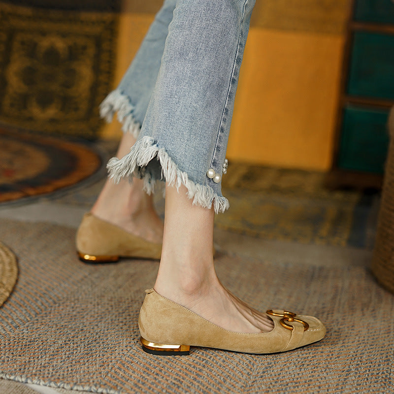 Women's Simple Low-Heel Flats