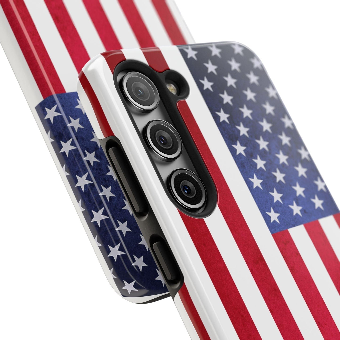 USA Flag Printed Tough Phone Cases