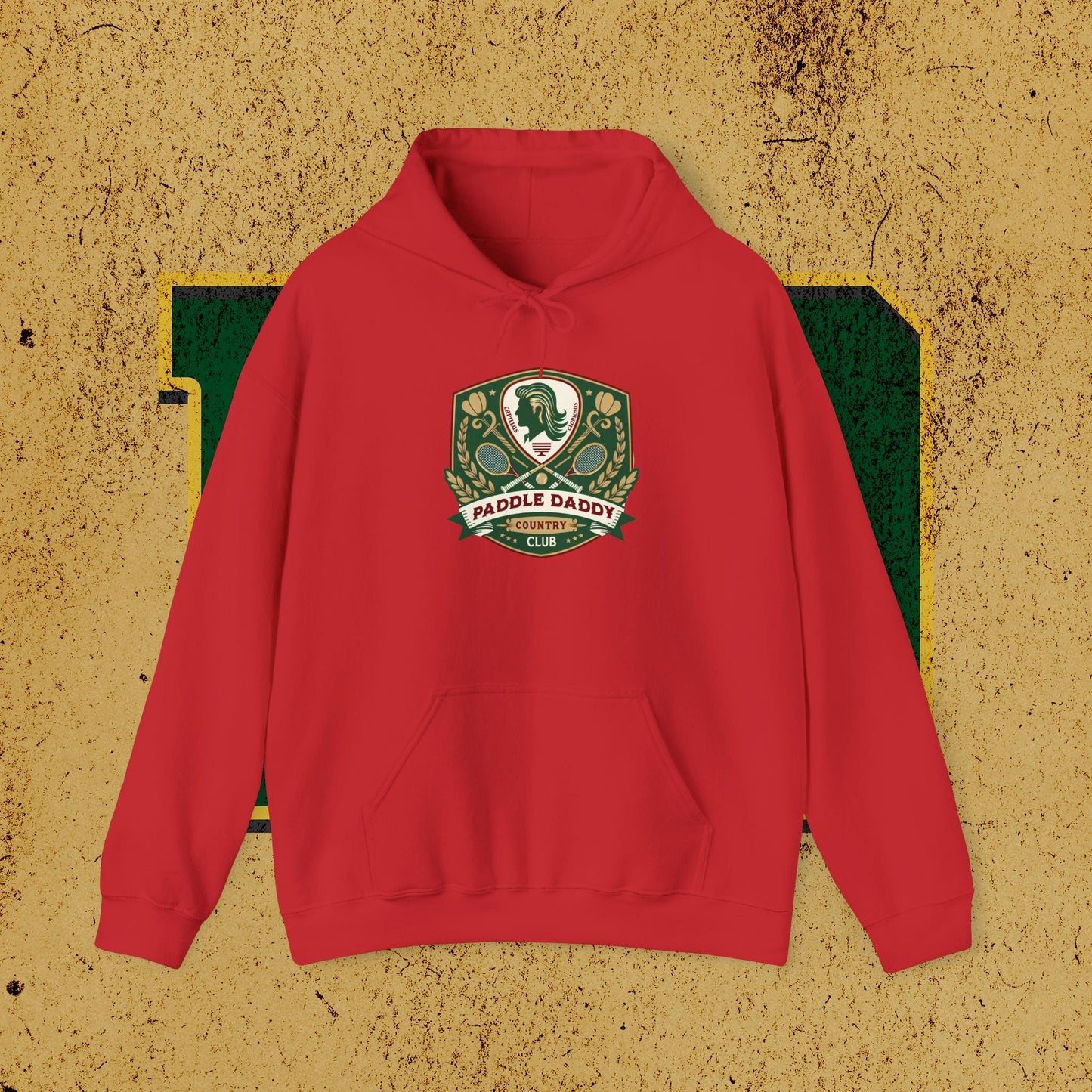 Sudadera con capucha Paddle Daddy, sudadera unisex con capucha para papás, comodidad de élite para los irónicamente refinados