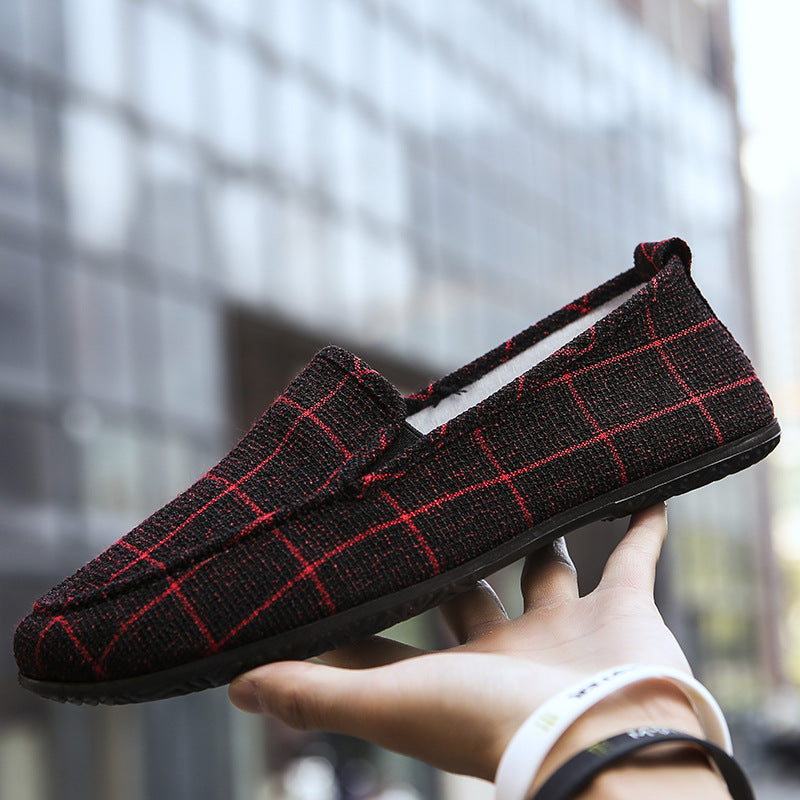 Men's Canvas Beanie Shoes