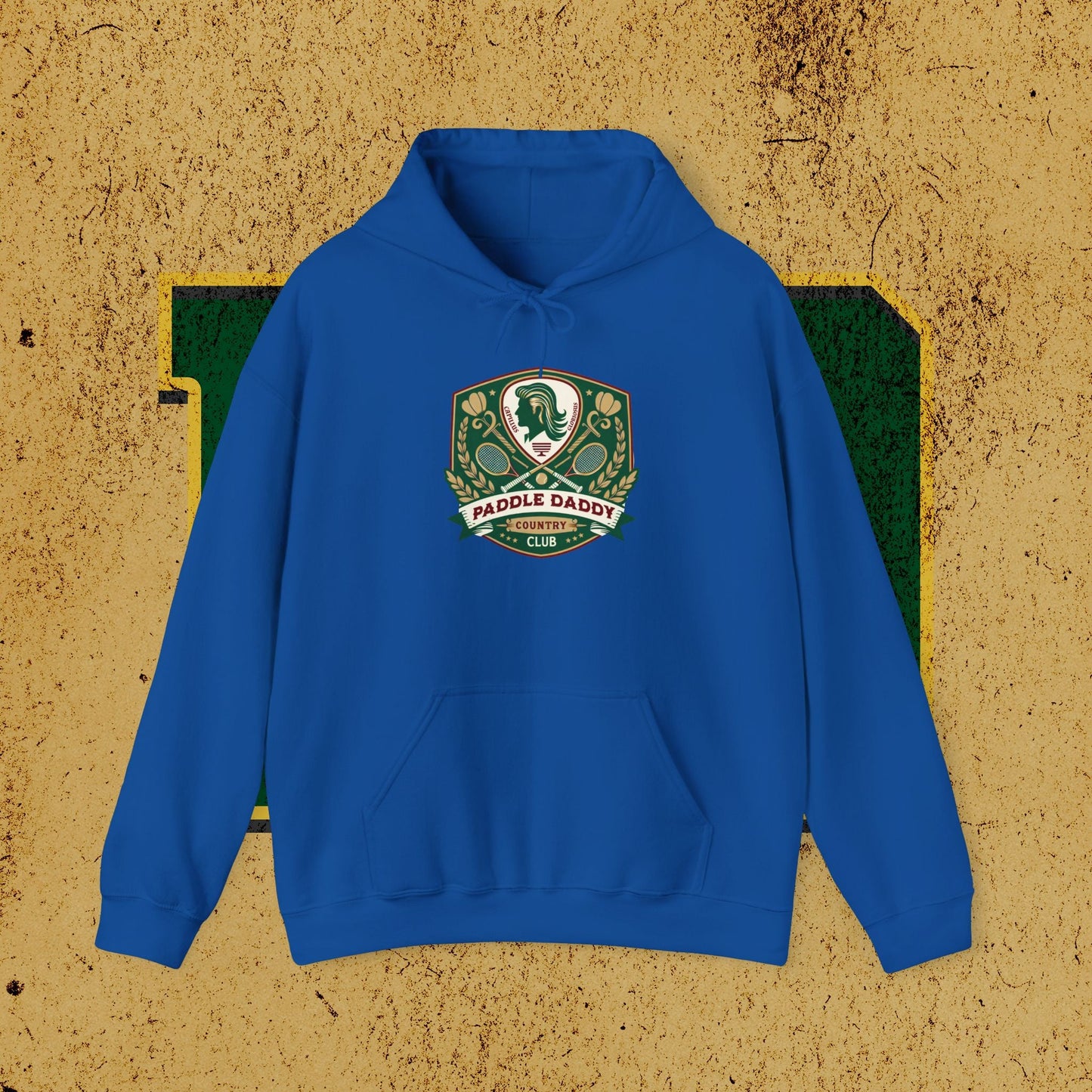 Sudadera con capucha Paddle Daddy, sudadera unisex con capucha para papás, comodidad de élite para los irónicamente refinados