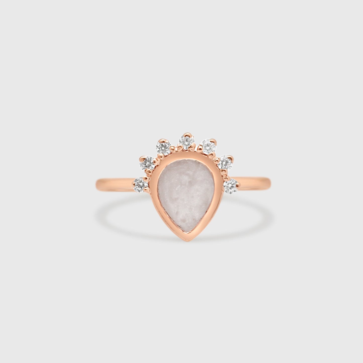 Teardrop Gem Ring