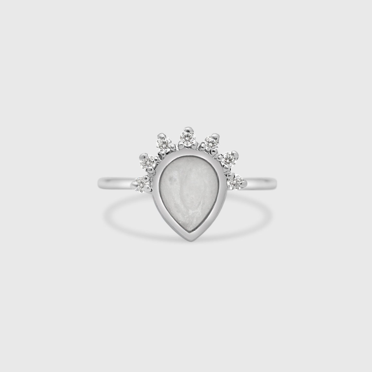 Teardrop Gem Ring