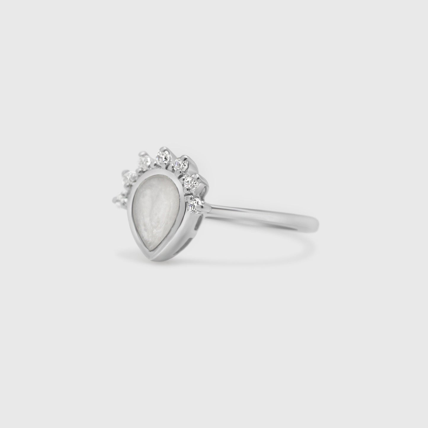 Teardrop Gem Ring