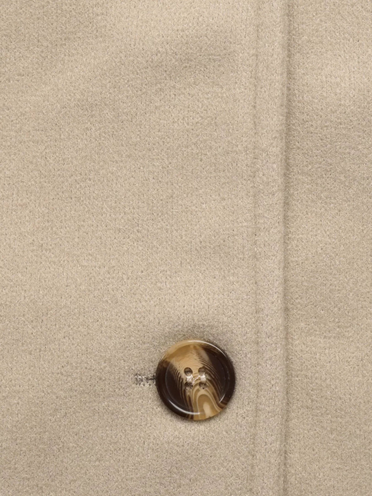 Collared Neck Button Up Jacket