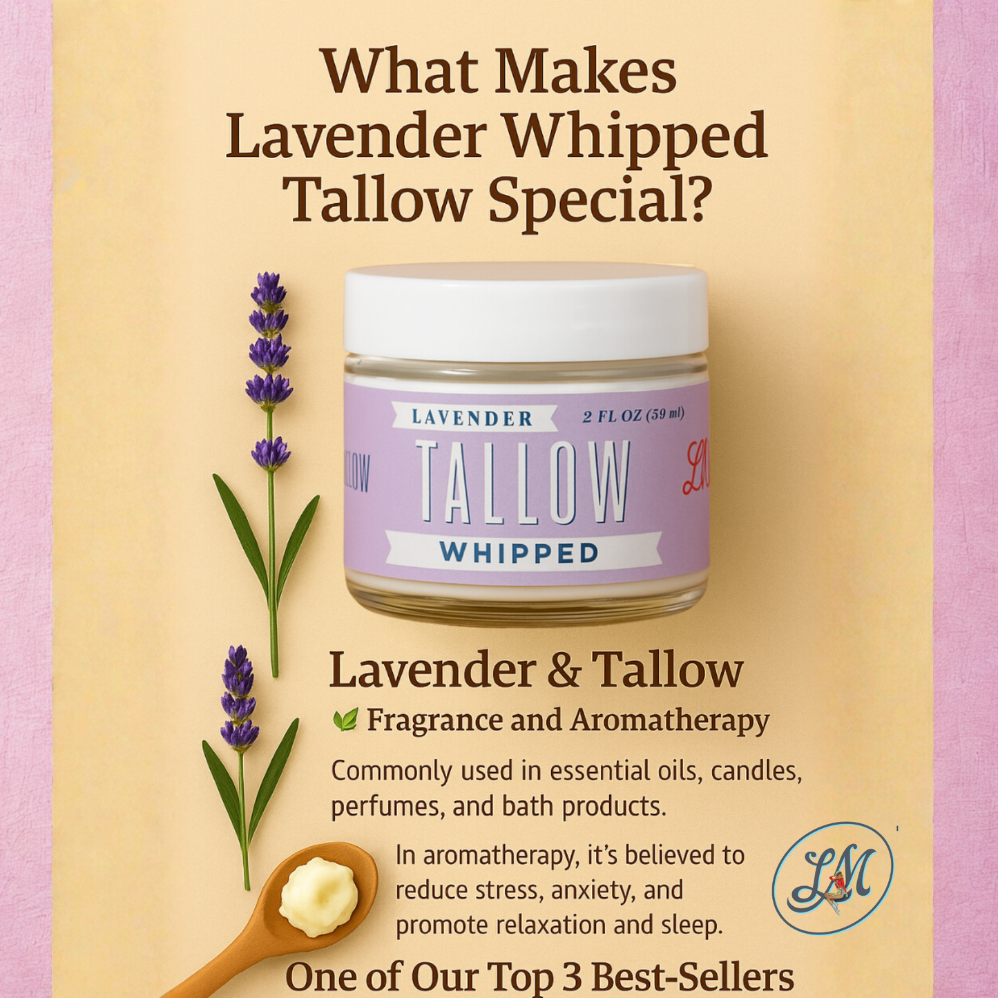 Juego de regalo de sebo de lavanda - Paquete de relajación premium | Cuidado de la piel, vela y jabón