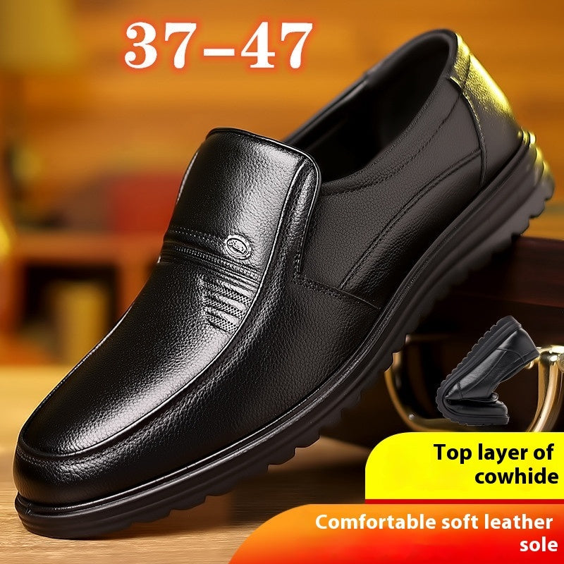 Men's Business Casual Non-Slip Soft Leather Shoes