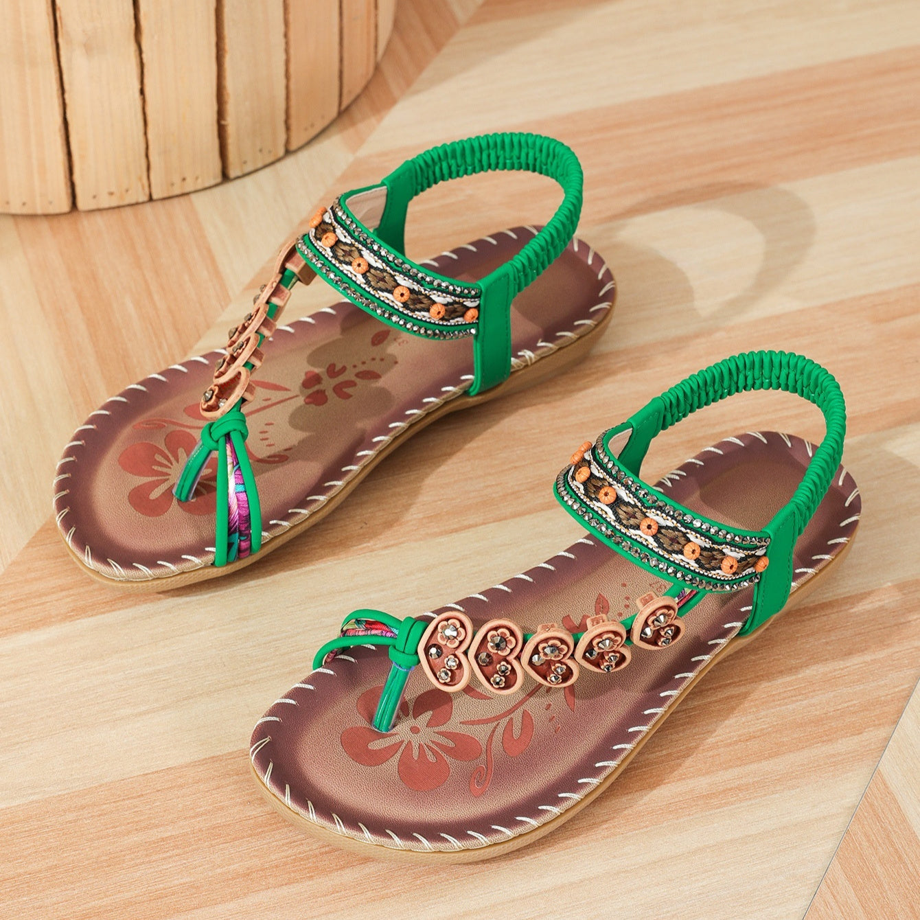 Women's Bohemian Beach Flat Sandals