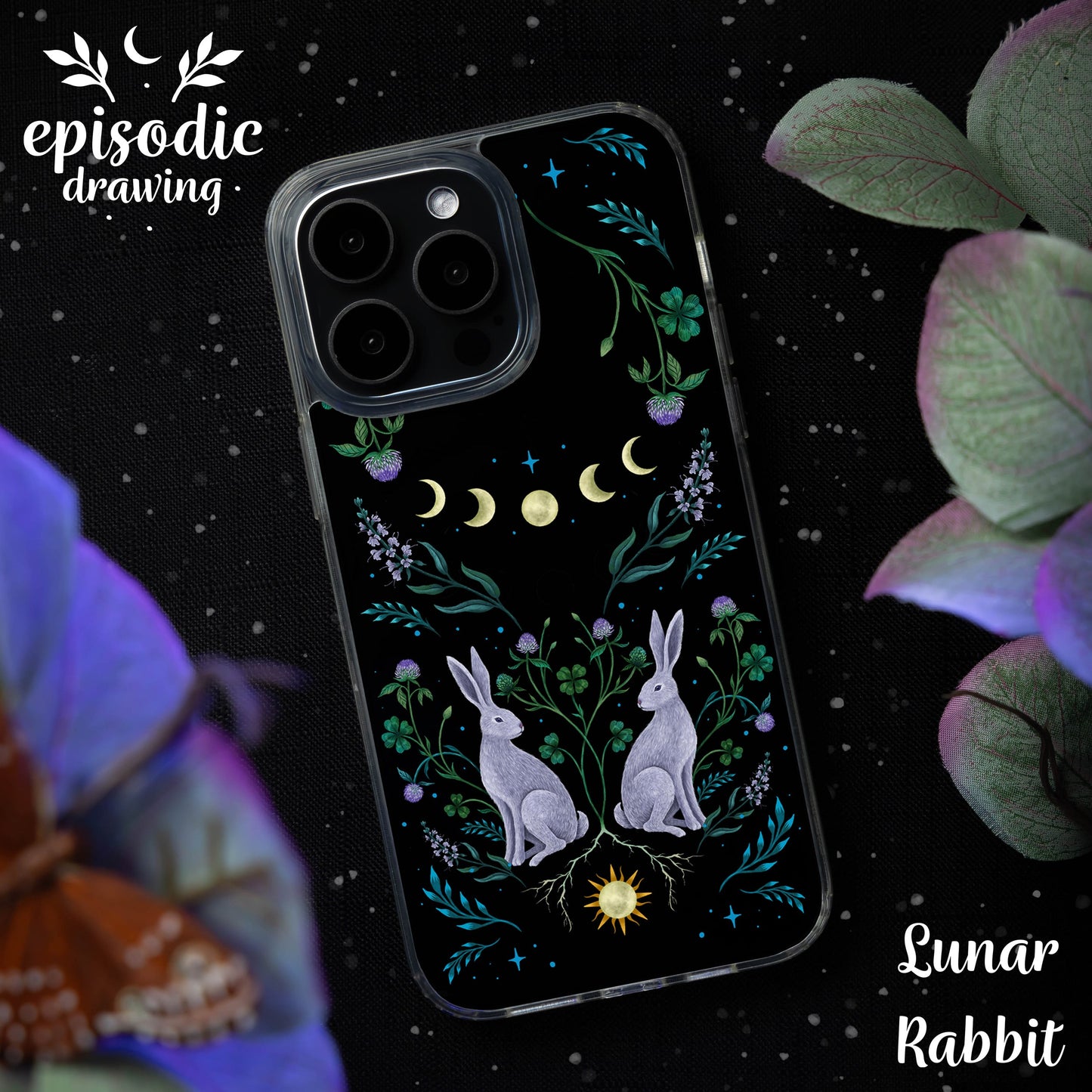Episodic Drawing Enchanted Collection HD Apple iPhone 15 Series Mag-Safe Phone Case