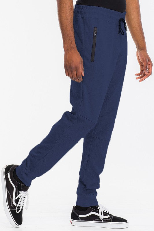 Jogger sólido jaspeado para hombre Weiv