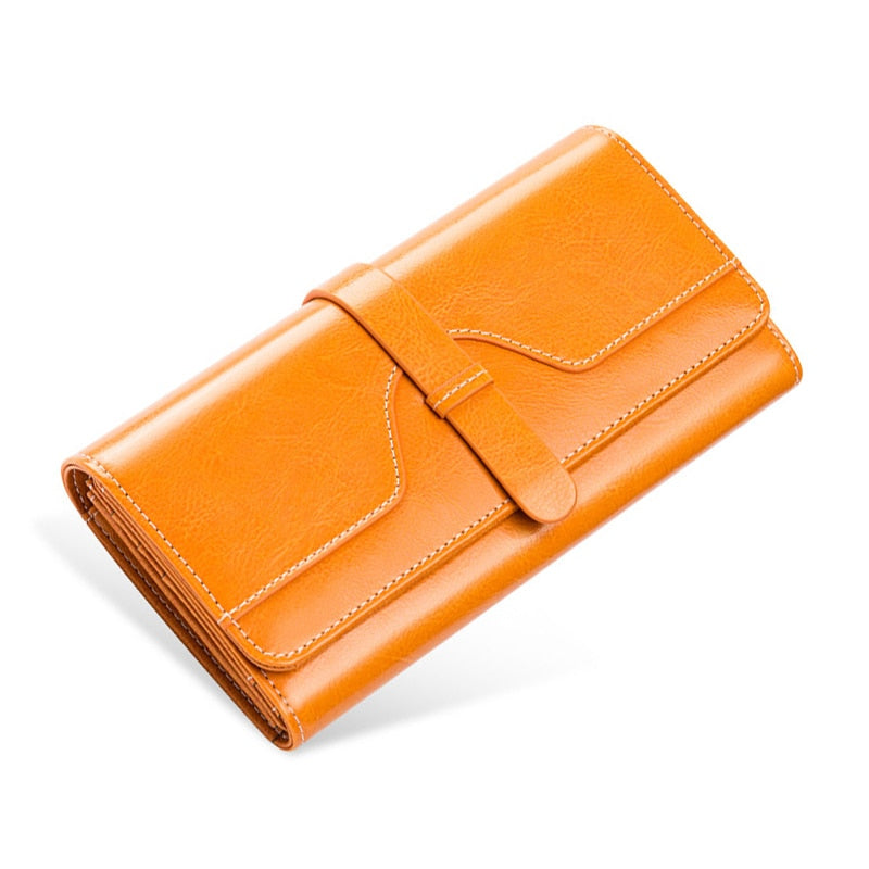 Large Capacity Leather Handbag