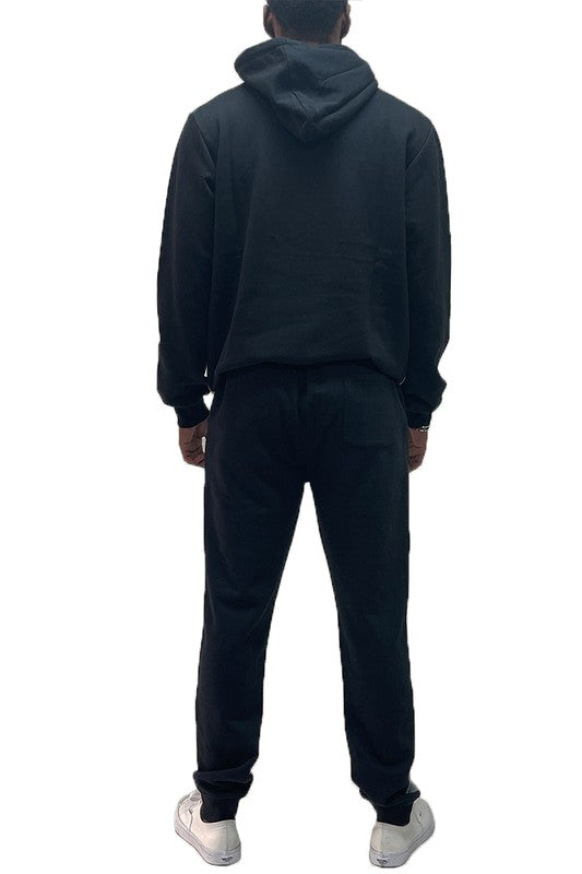 Chándal de dos piezas con bloques de color para hombre