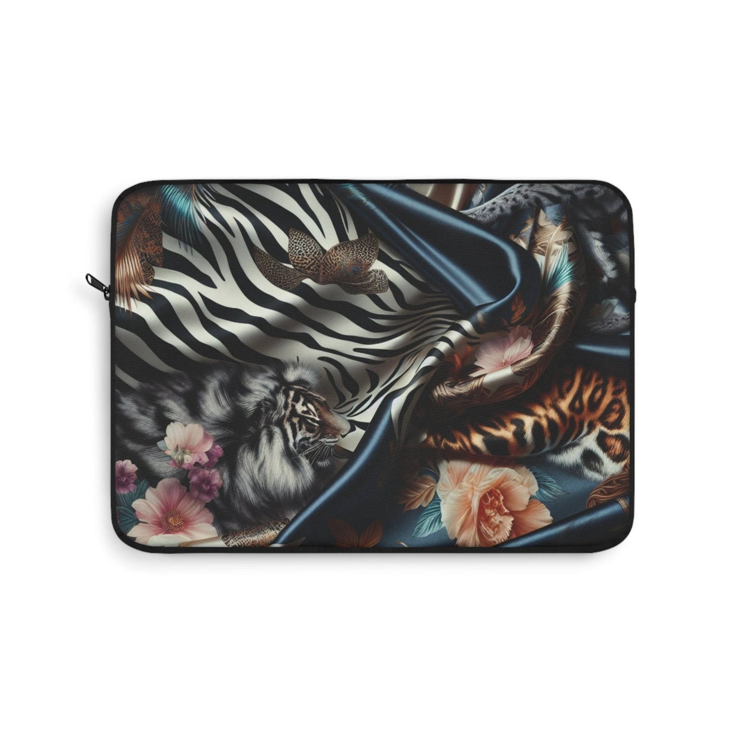 Boho Floral Laptop Sleeve, Stylish Computer Case, Cute Laptop Cover, Unique Tech Accessory, Gift for Students, Work From Home