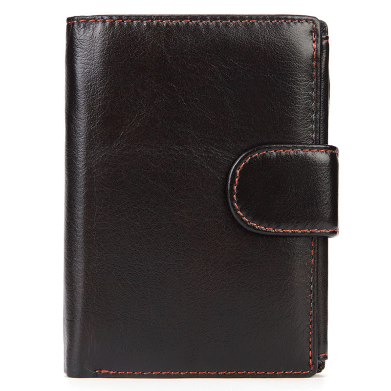 Men's Vintage Vertical Wallet