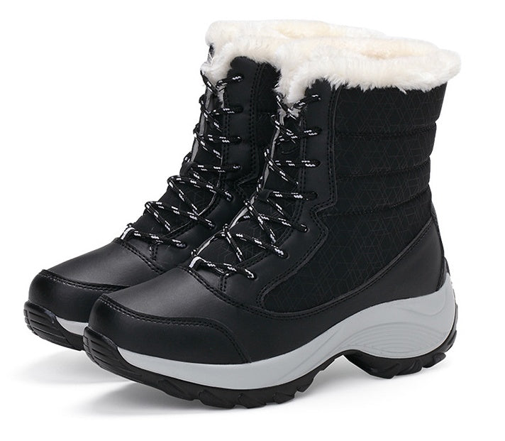 Women's Waterproof Cotton Snow Boots