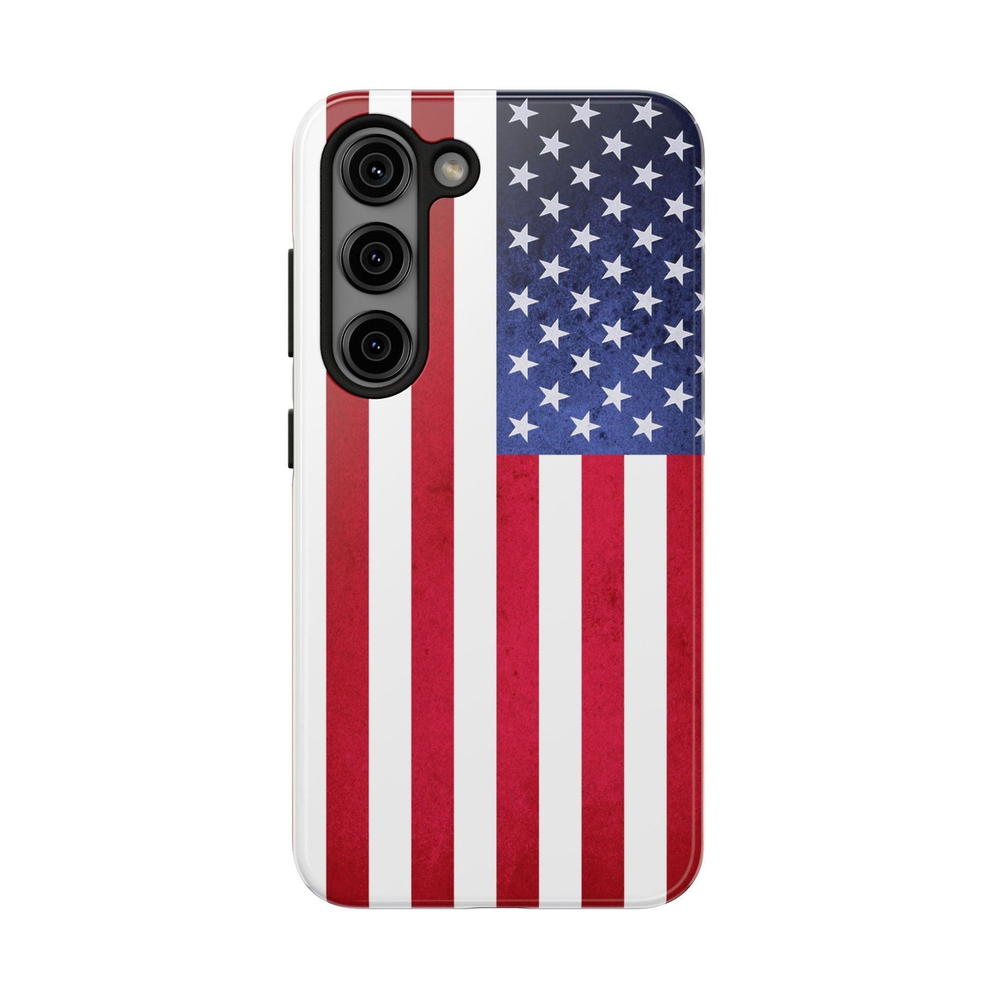 USA Flag Printed Tough Phone Cases