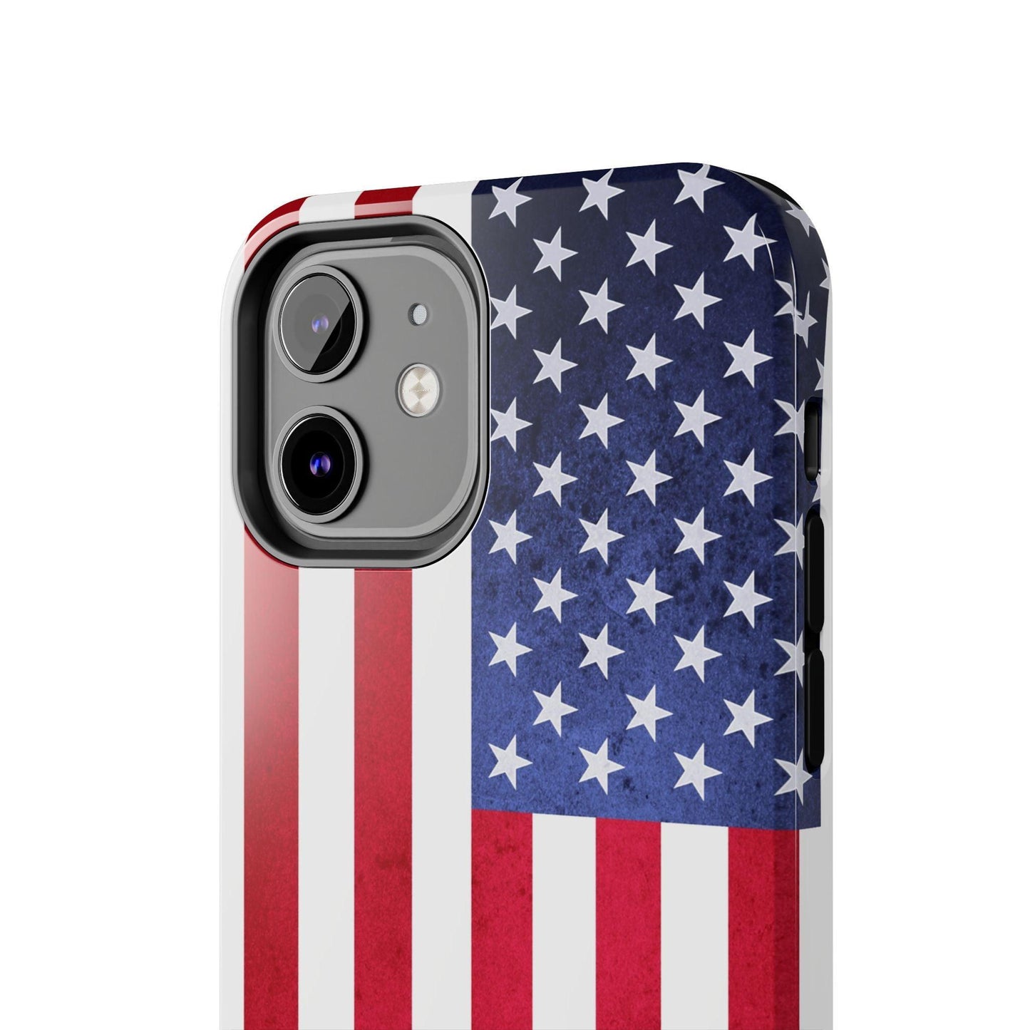 USA Flag Printed Tough Phone Cases