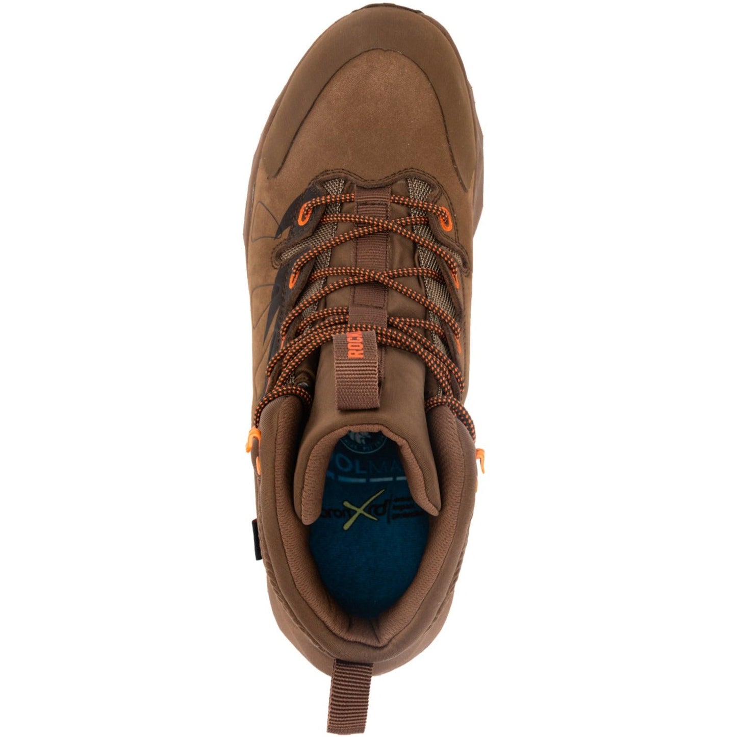ROCKROOSTER Farmington Marrón Botas de Senderismo Impermeables de 6 Pulgadas con Suela VIBRAM® OC21031