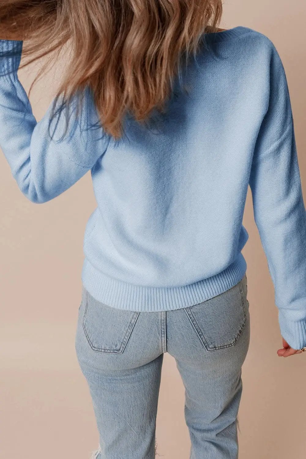 Sweaters Trendsi Chic floral crochet sweater