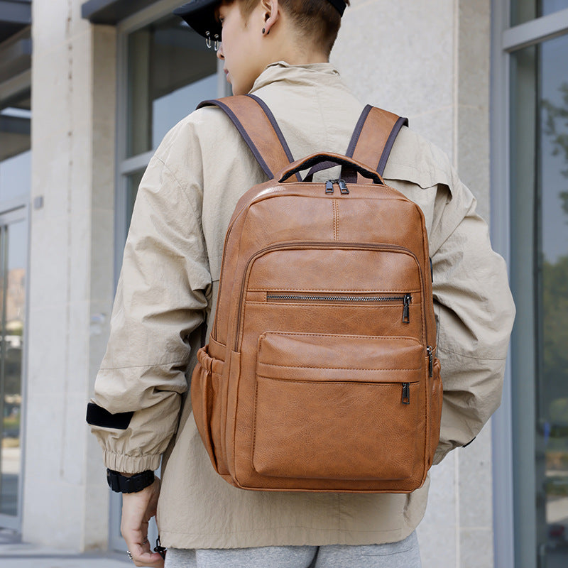 Casual Large Capacity Retro Backpack