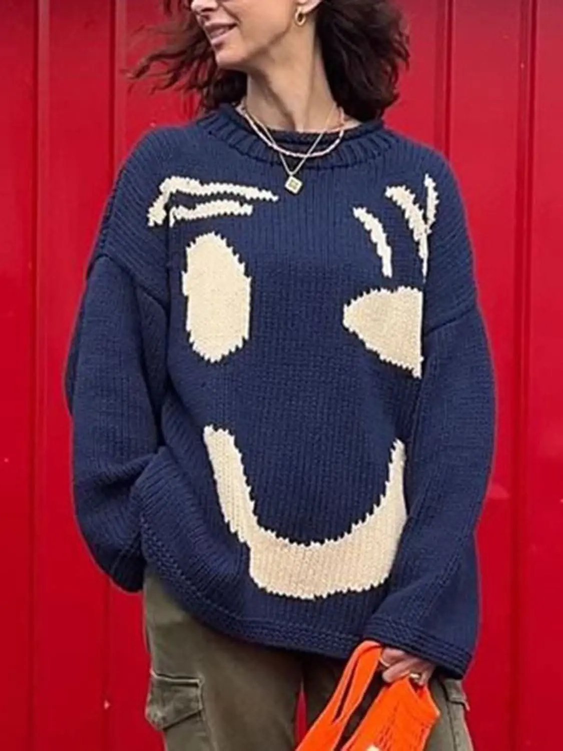 Sweaters Trendsi Cozy colorblock pullover, 100% polyester