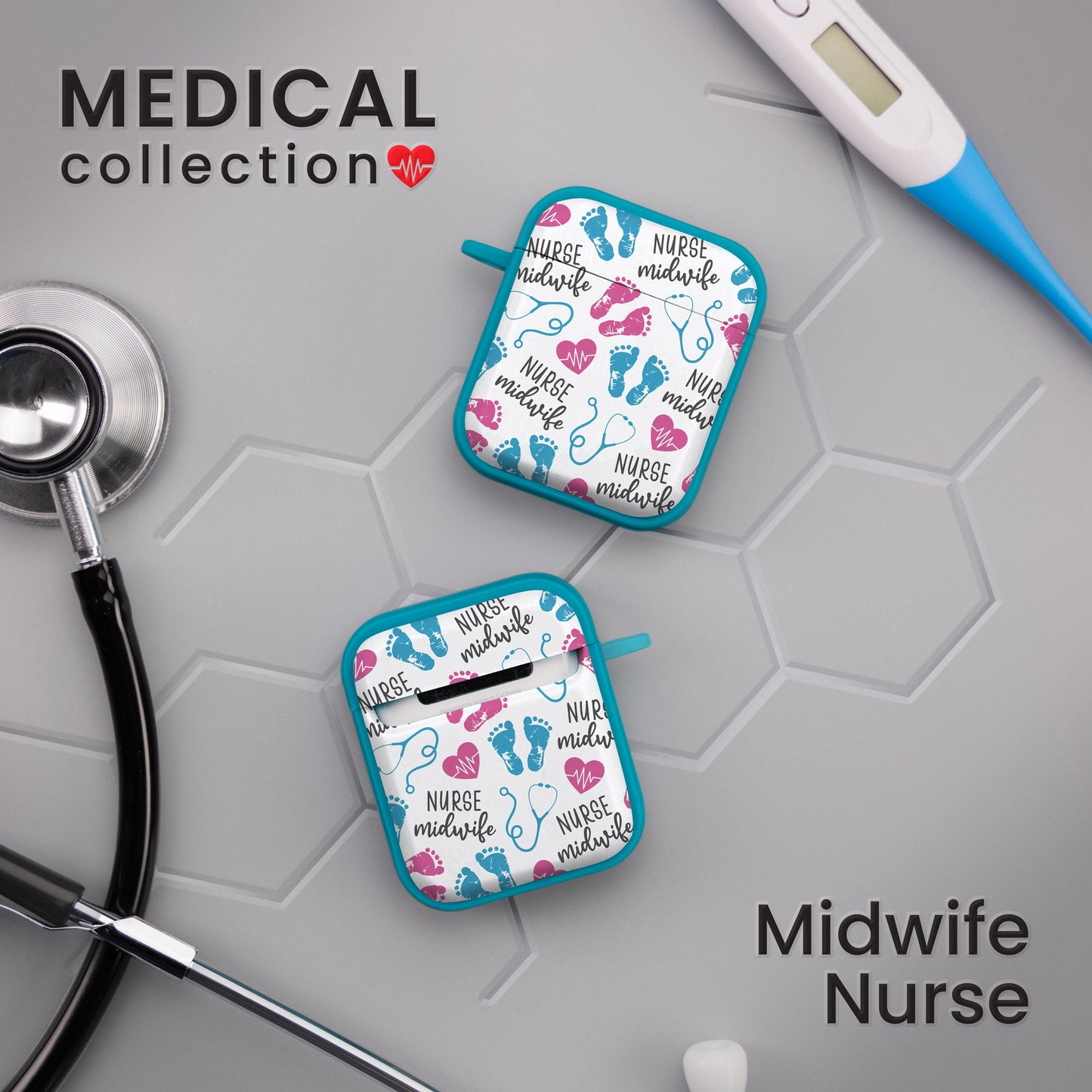 Nursing HDX Apple AirPods Gen 1 & 2 Case Cover