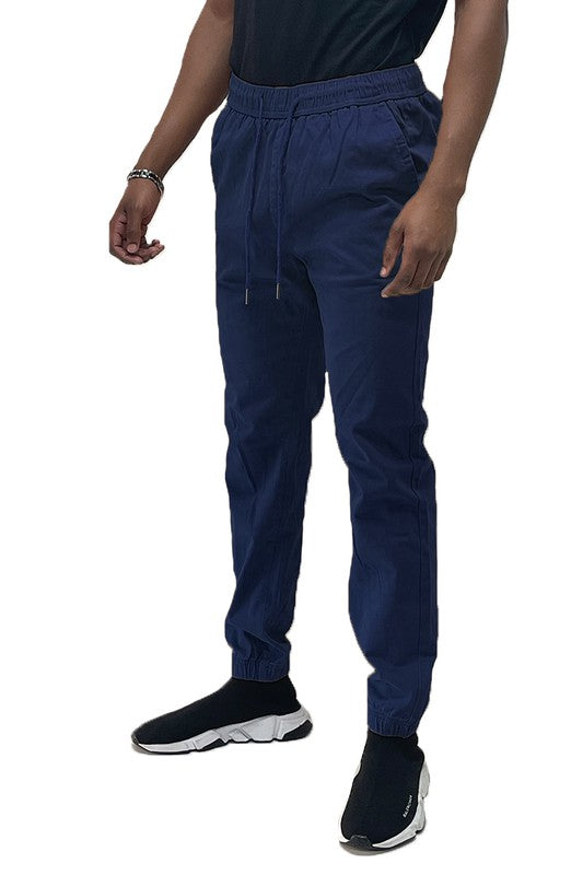 Weiv Pantalón Jogger Cargo Elástico Liso para Hombre