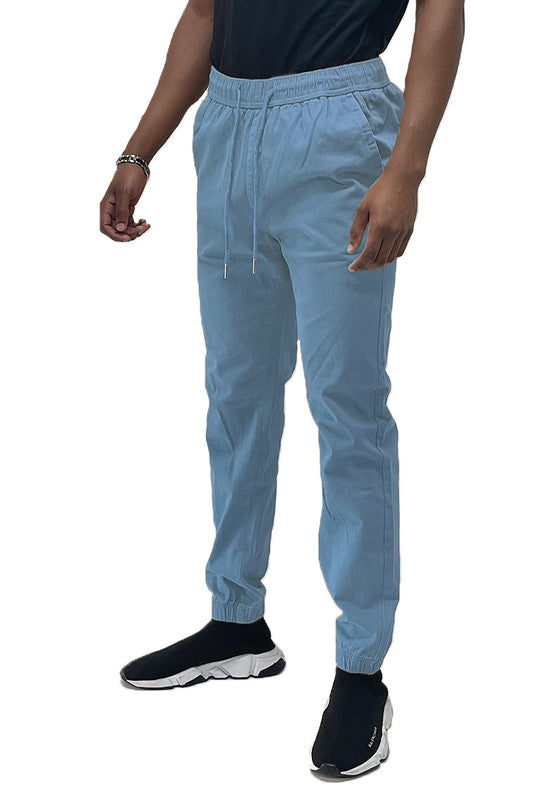 Weiv Pantalón Jogger Cargo Elástico Liso para Hombre